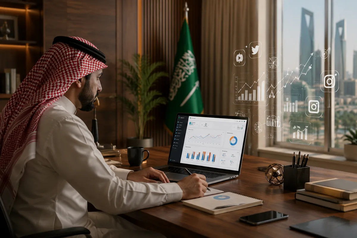 وظائف التسويق الرقمي في السعودية ومسارات المحتوى والإعلانات والتحليل