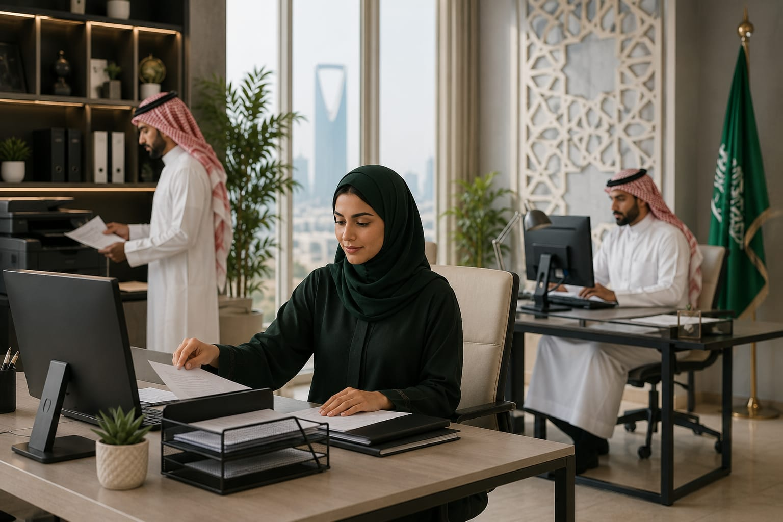 إدارة المكاتب والسكرتارية والأرشفة الإلكترونية